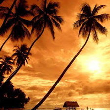 Схема вышивки «*Закат*»