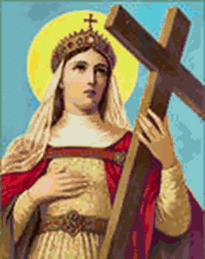 Святая Елена - икона - предпросмотр