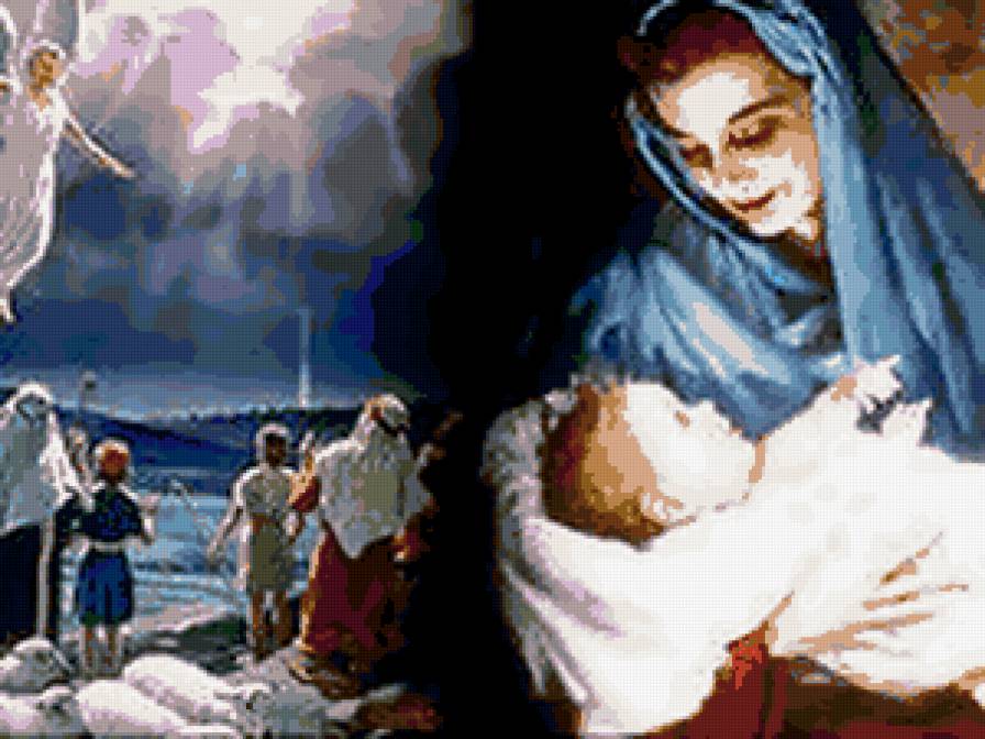 Дева Мария - икона - предпросмотр