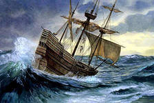 Схема вышивки «КОРАБЛЬ»