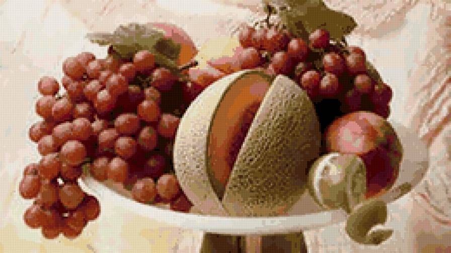 ваза с фруктами - ягоды, для кухни, фрукты - предпросмотр