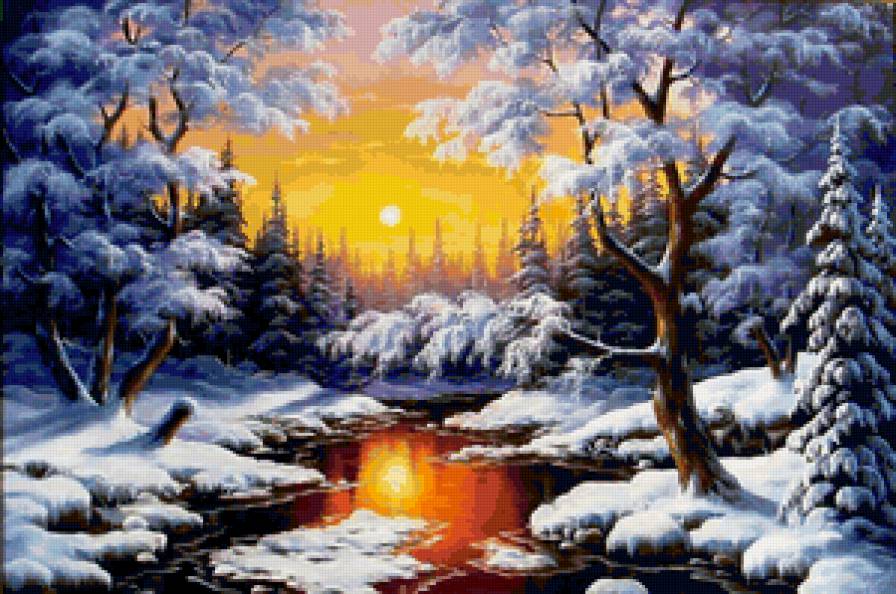 красивые закаты - предпросмотр