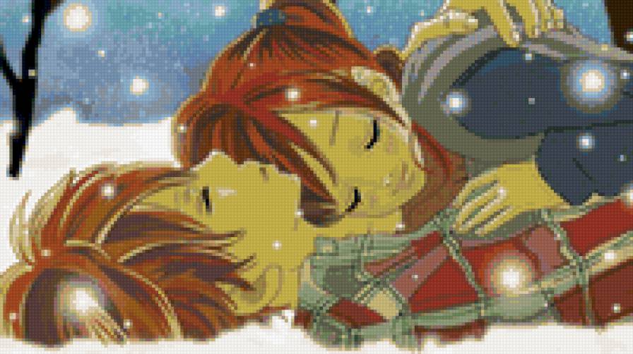 Парочка - восток, это были мы, япония, аниме - предпросмотр