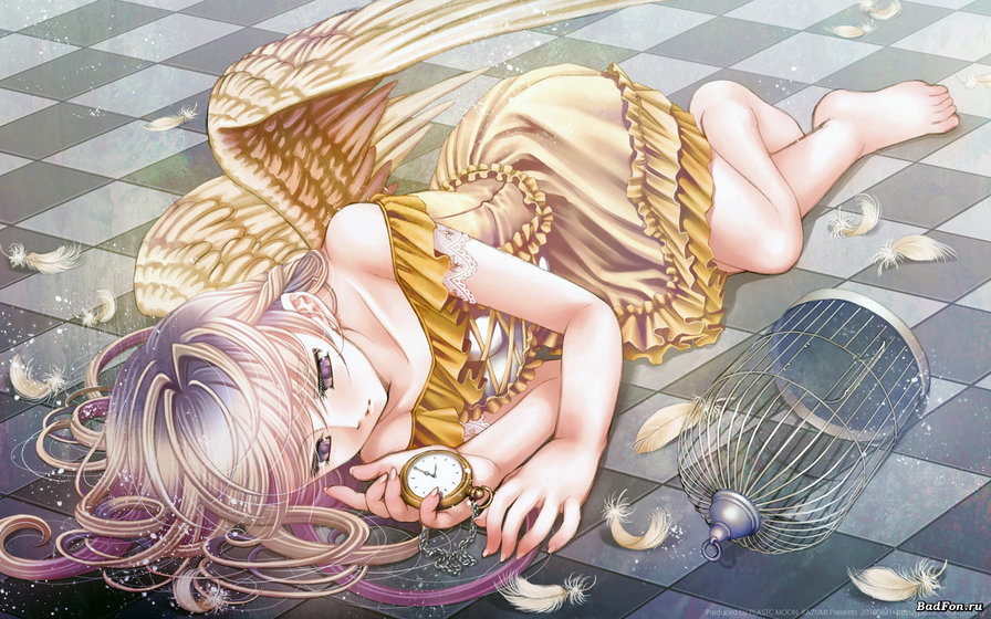 Ангел - ангел, восток, япония, крылья, аниме - оригинал