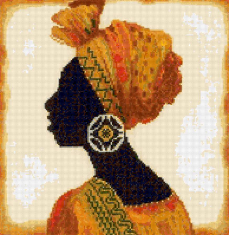 Негритянка - красота, женщина, девушка - предпросмотр