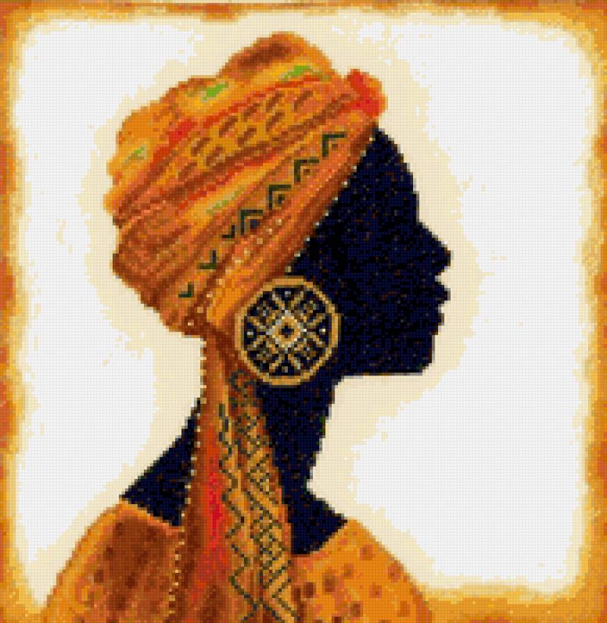 Негритянка - женщина, красота, девушка - предпросмотр