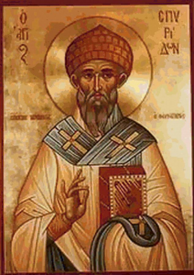 Св. Спиридон - икона, святые - предпросмотр