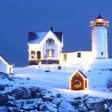 Схема вышивки «Зима»