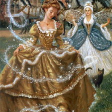 Схема вышивки «Cinderella Dress - Золушка»
