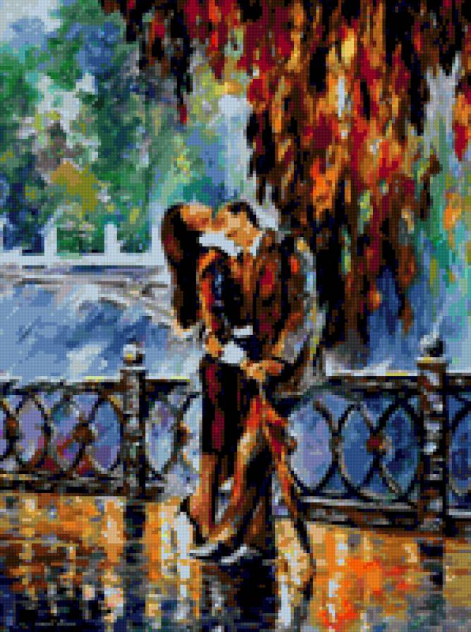 поцелуй после дождя - предпросмотр