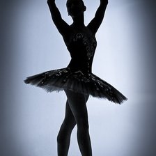 Оригинал схемы вышивки «балет» (№129607)
