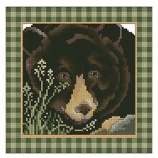 Оригинал схемы вышивки «Медведь» (№130134)