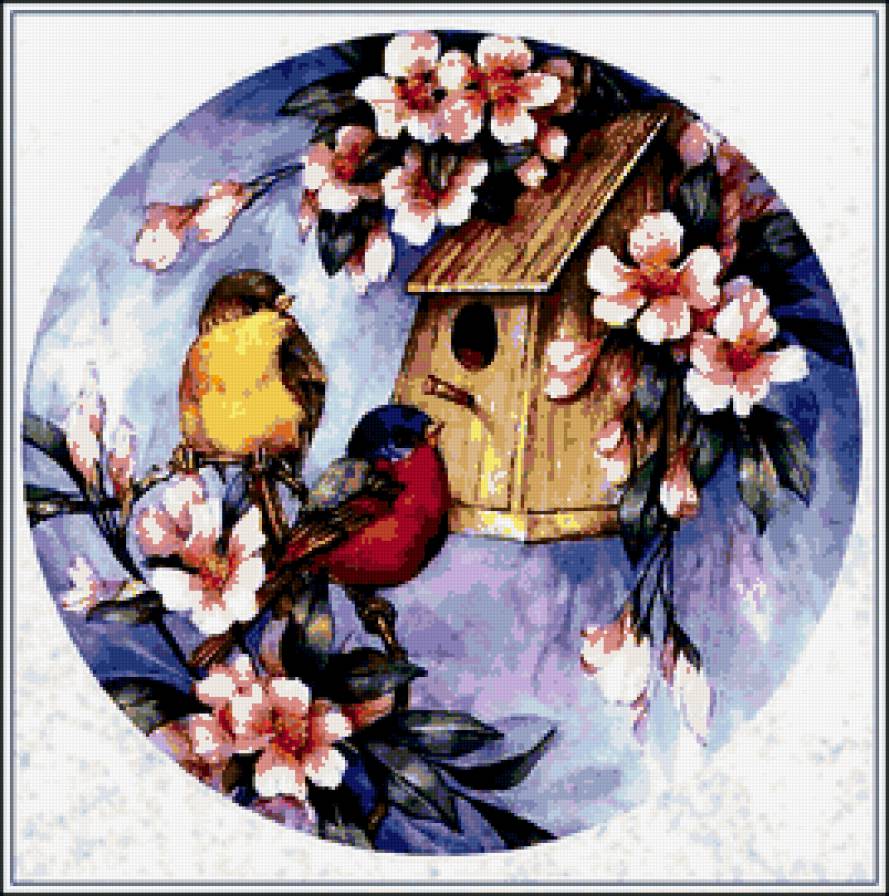 птичий домик - предпросмотр