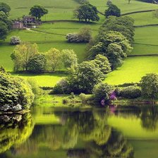 Схема вышивки «lakescape»