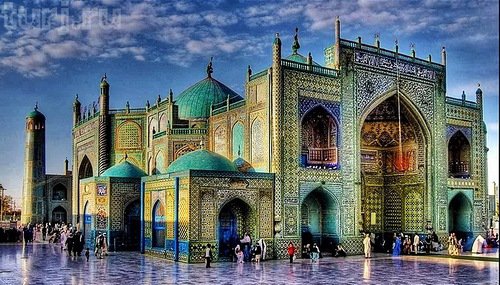 Мазари шариф Афганистан - мечеть восток ислам - оригинал