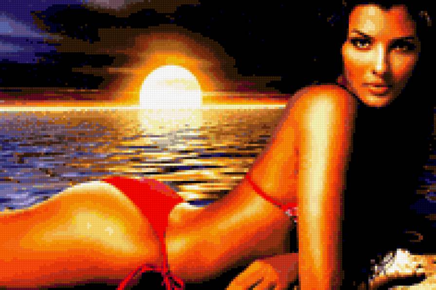 Закат - предпросмотр