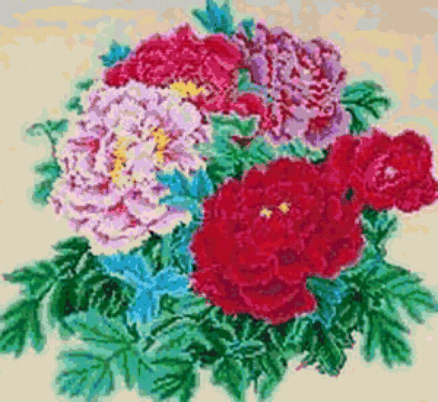 №130658 - букет, цветы - предпросмотр