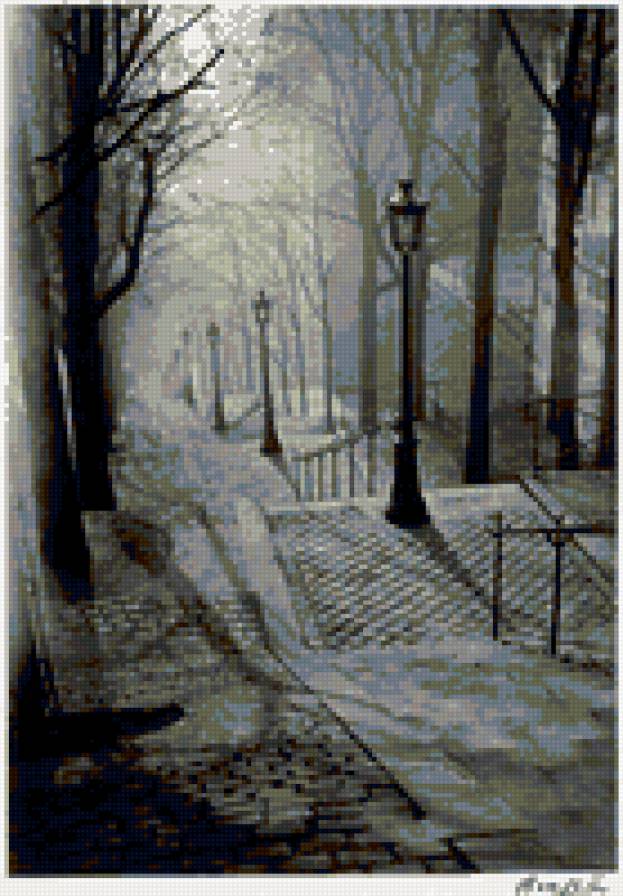 Лестница - город, лестница - предпросмотр