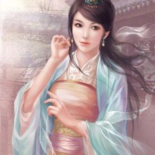 Схема вышивки «Красивые арты разных художников»