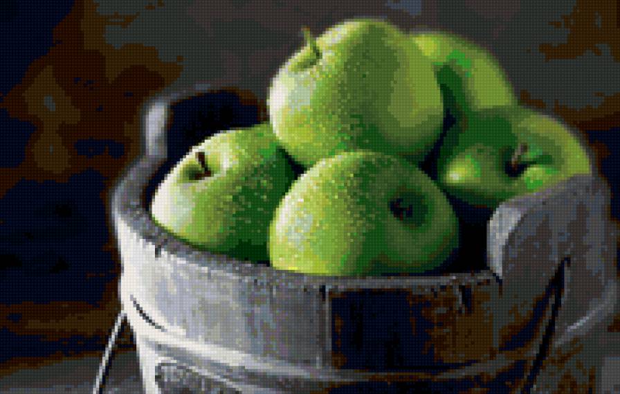 Яблоки - фрукты - предпросмотр