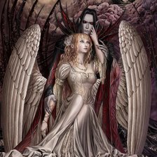 Схема вышивки «Красивые арты разных художников»