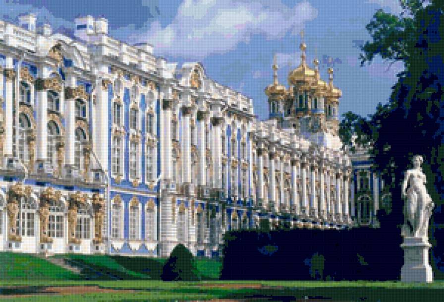 Екатерининский дворец в Пушкине - предпросмотр