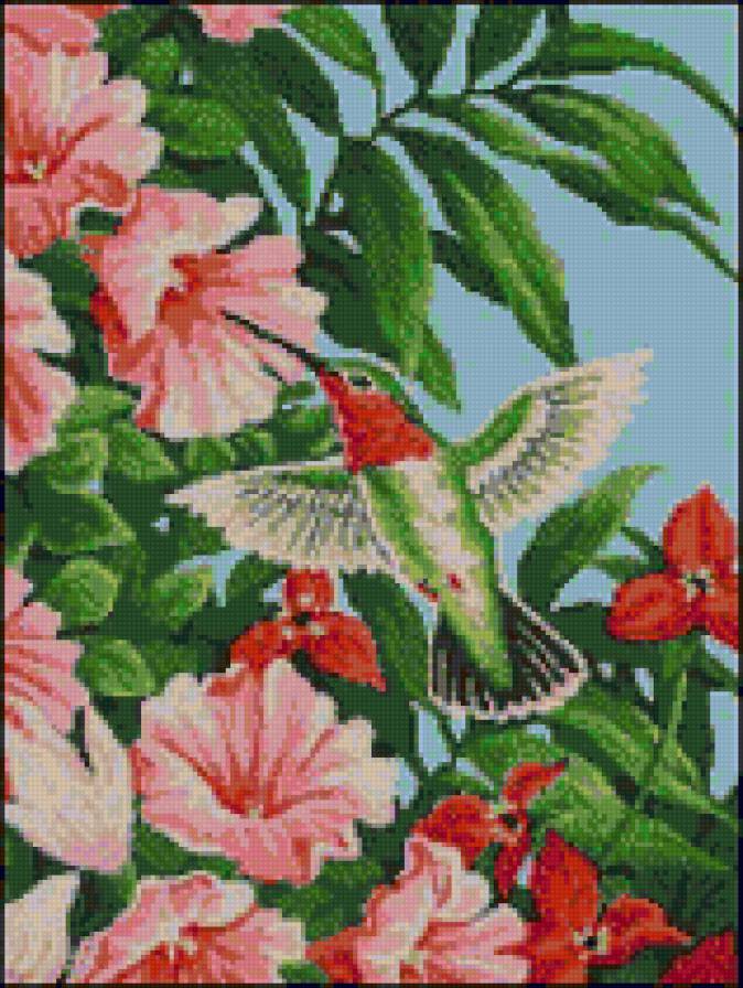 №131679 - птицы, животные, пейзаж - предпросмотр