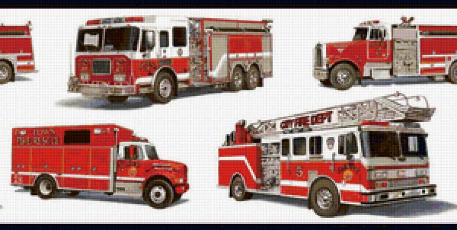 Автомобили - детям, бордюр, машины - предпросмотр