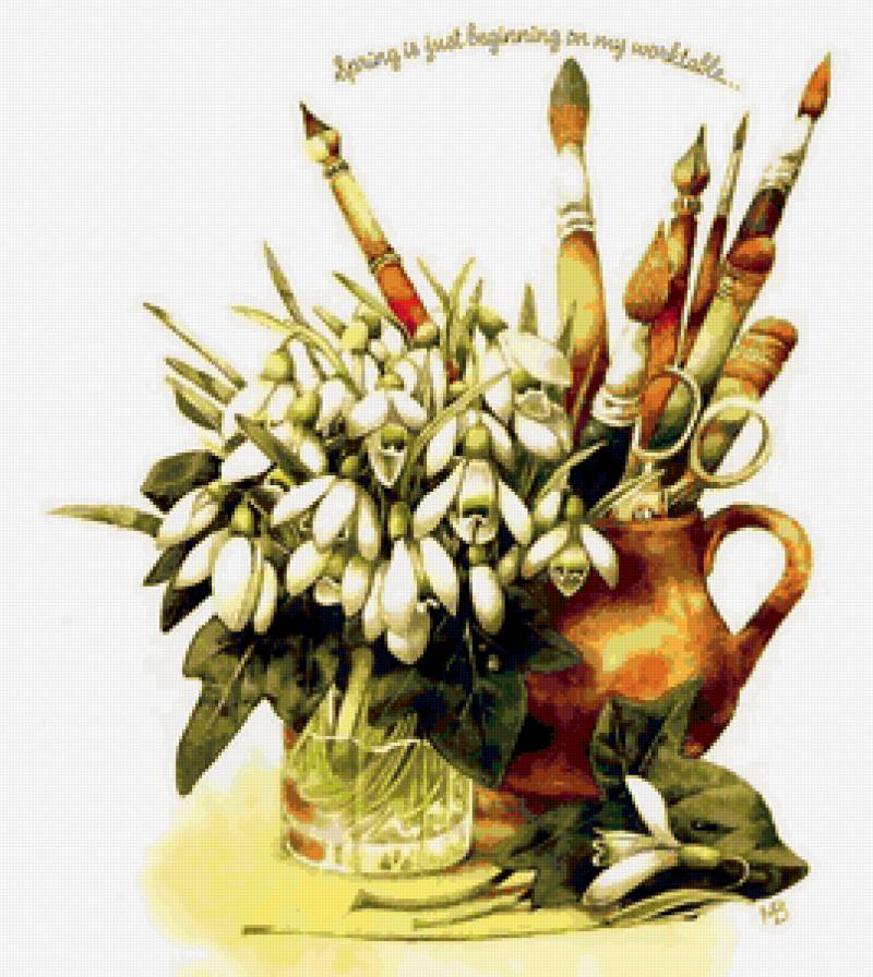 подснежники - подснежники, цветы - предпросмотр