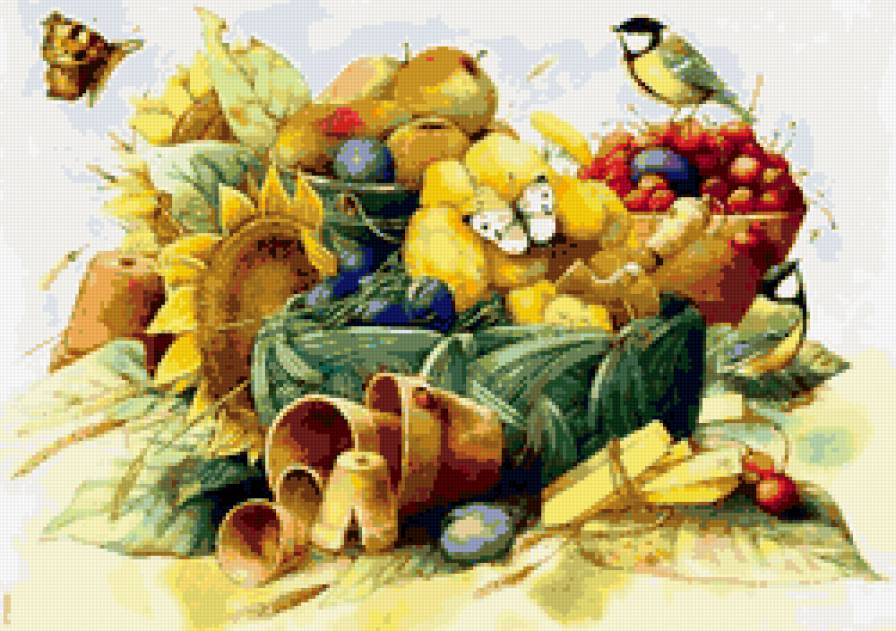 дары природы - натюрморт - предпросмотр