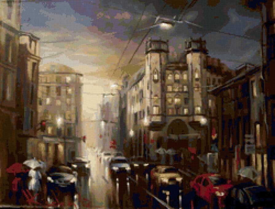 ночной город - предпросмотр