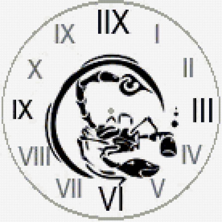 Часы скорпион - часы, время, скорпион - предпросмотр