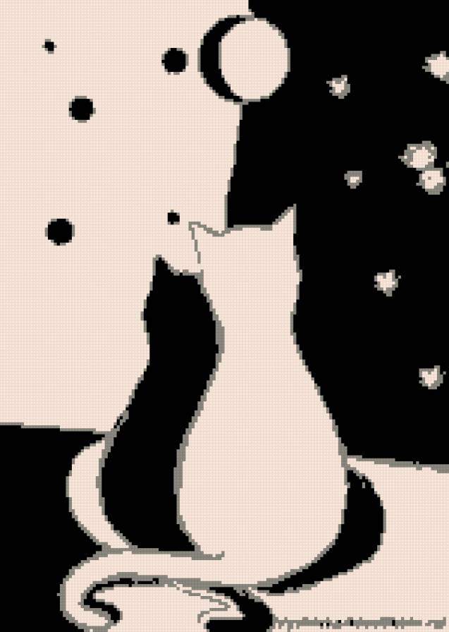 кошки инь-янь - предпросмотр