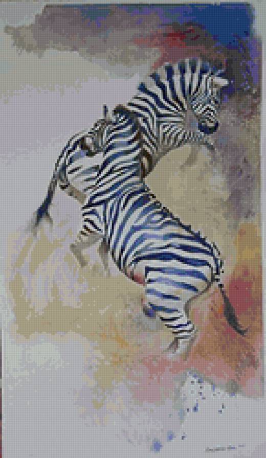 серия Африка - зебры, животные - предпросмотр