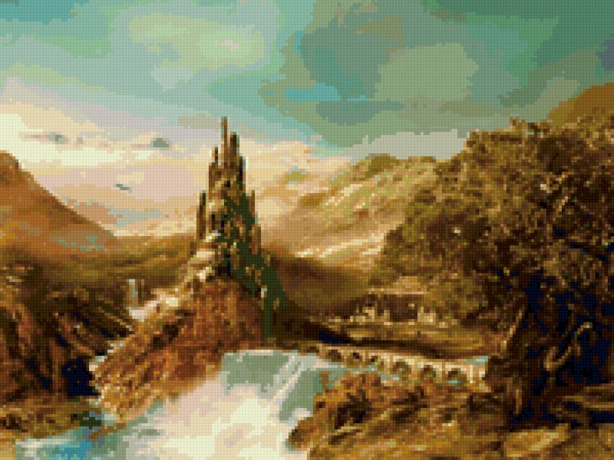 горы - природа, горы, пейзаж - предпросмотр