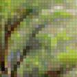 Предпросмотр схемы вышивки «лес» (№133246)