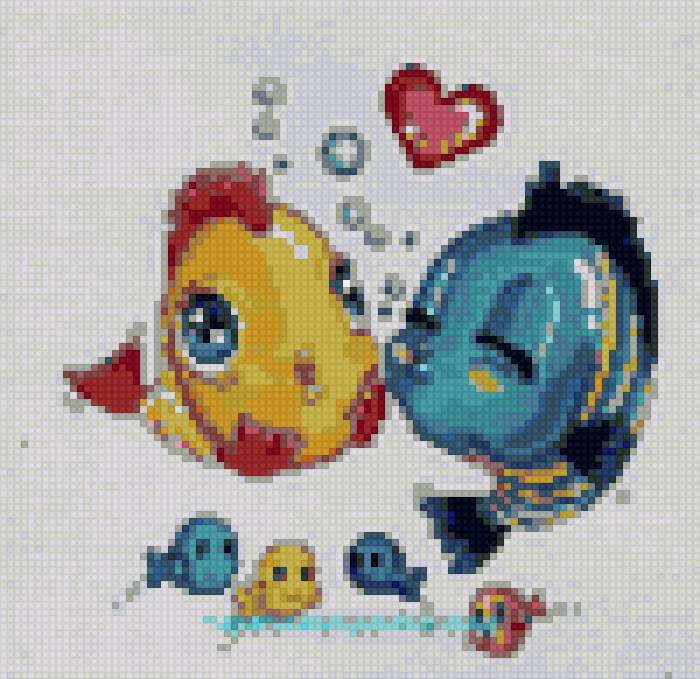 пара рыбок - пара, рыбки - предпросмотр