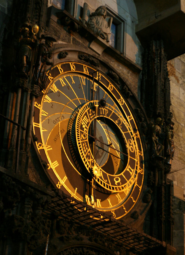 Часы Орлой - чехия, астрономические часы, достопримечательность, прага, часы - оригинал