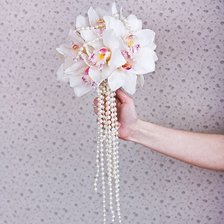 Схема вышивки «Букет из орхидей»