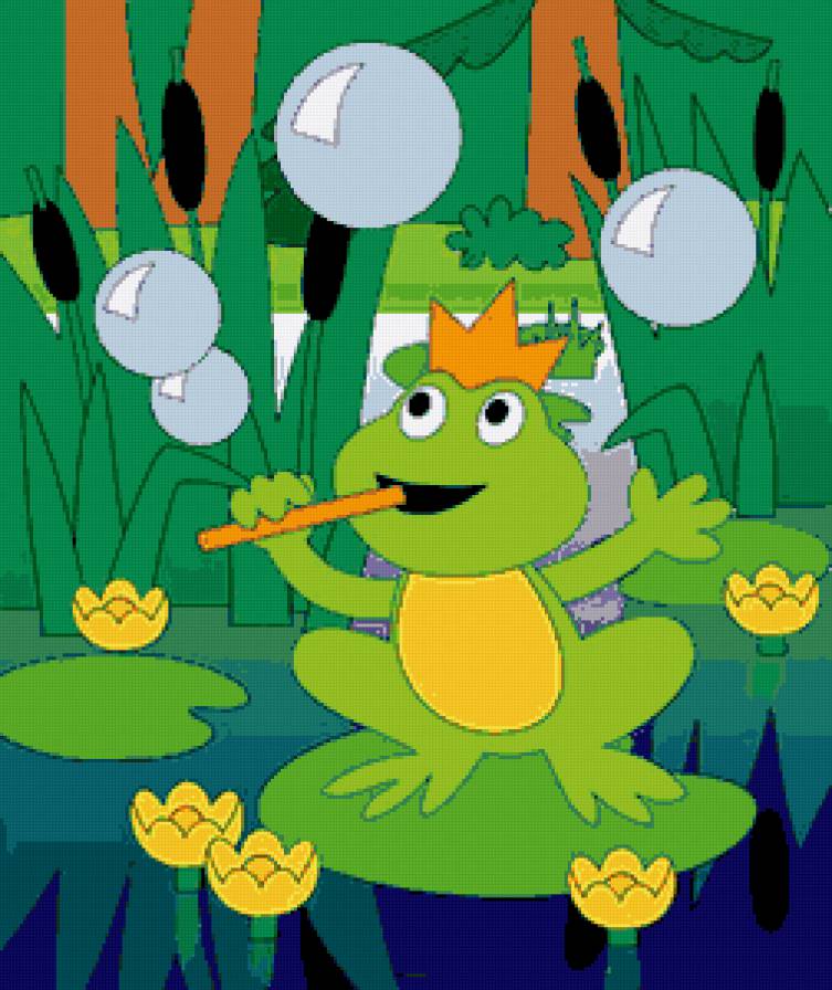 Лягушка - предпросмотр