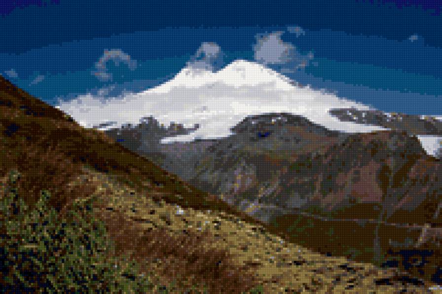 Эльбрус - горы, кавказ, природа, эльбрус, кчр, пейзаж - предпросмотр