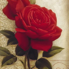 Оригинал схемы вышивки «Розы» (№133920)