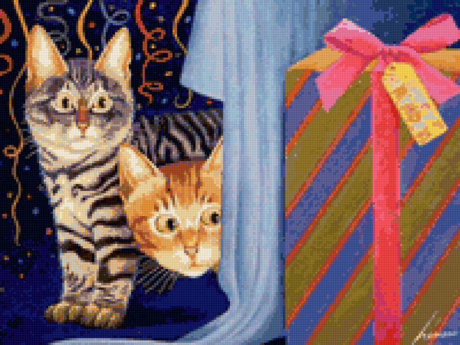 котята - кот - предпросмотр