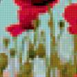 Предпросмотр схемы вышивки «мак» (№134339)