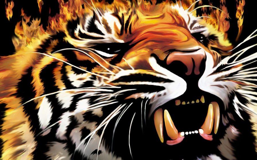 №134528 - тигр - оригинал