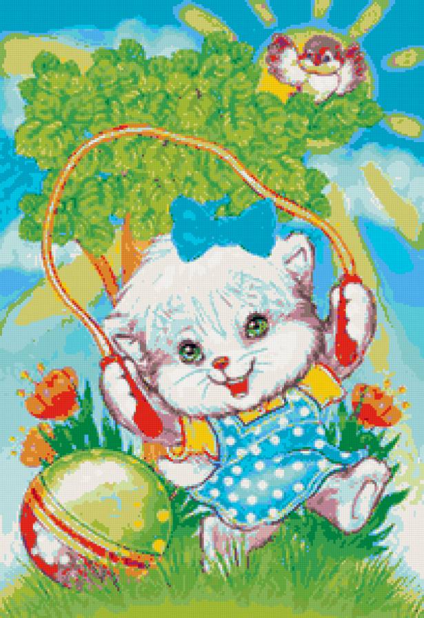 Кошечка - для детей - предпросмотр