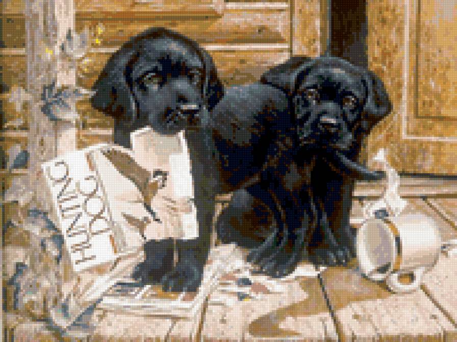 мы тоже идём на охоту - щенки - предпросмотр