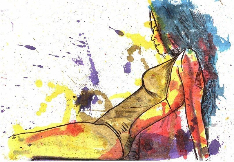 Девушка - оригинал