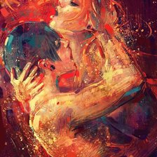 Схема вышивки «Страсть»