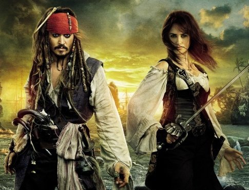Анжелика Тич и Джек воробей - пираты карибского моря - оригинал